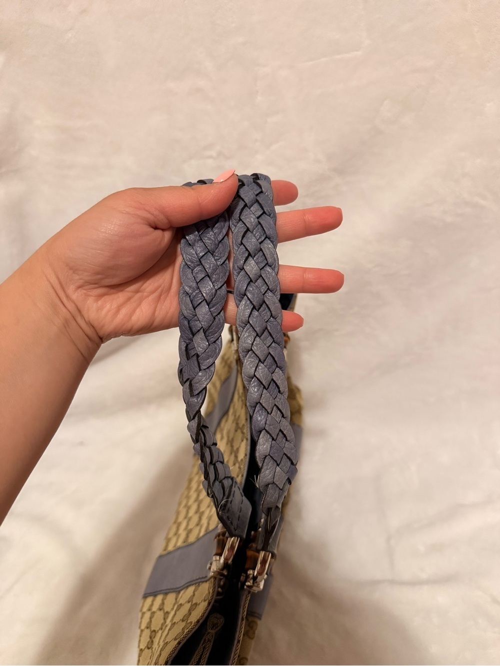Gucci Bamboo Bar Libeccio Tote - Picture 5 of 16